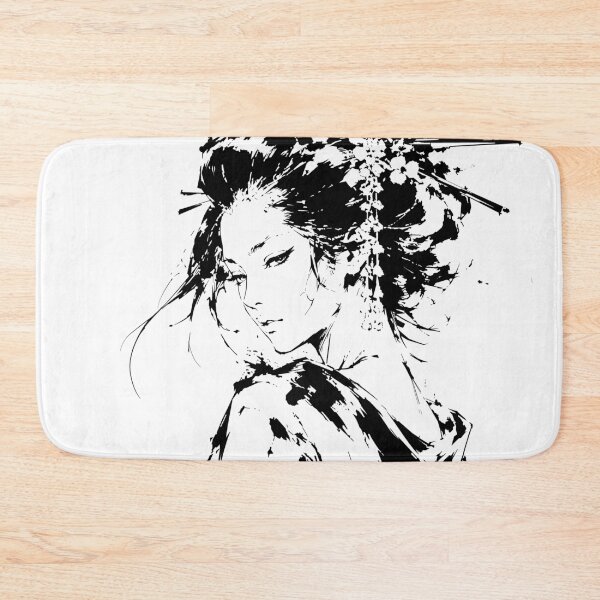 Item preview, Geisha brush poster designed and sold by OniricaDesign.