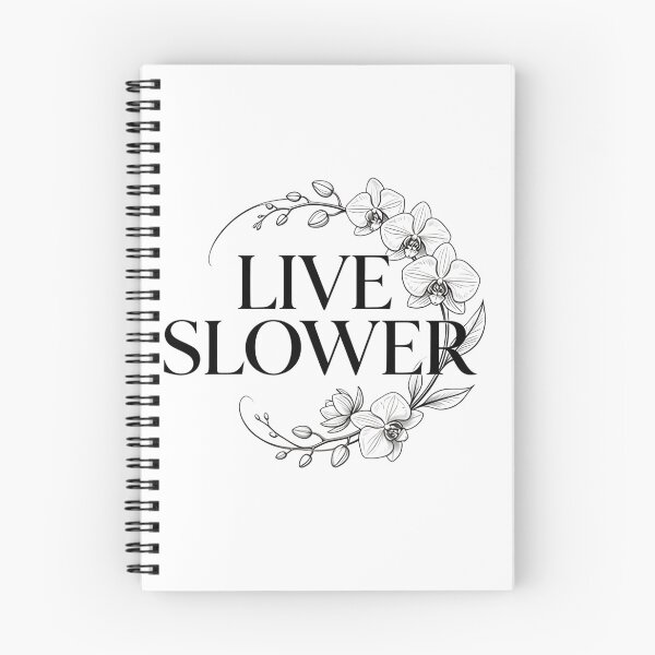 Item preview, Live Slower designed and sold by Spirit of Siam.