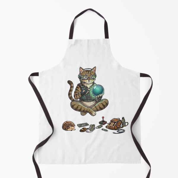 Item preview, Hacker Cat Coding in Cyberpunk Workspace designed and sold by Carrinho21.