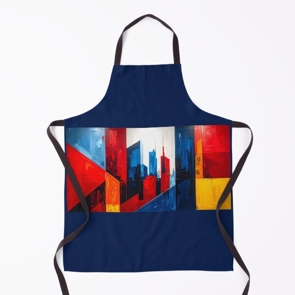 Item preview, Offset Lithograph 3D Shapes | Red Cyan Graphic | Blue Yellow Overlay designed and sold by PYRAMIDA Co..