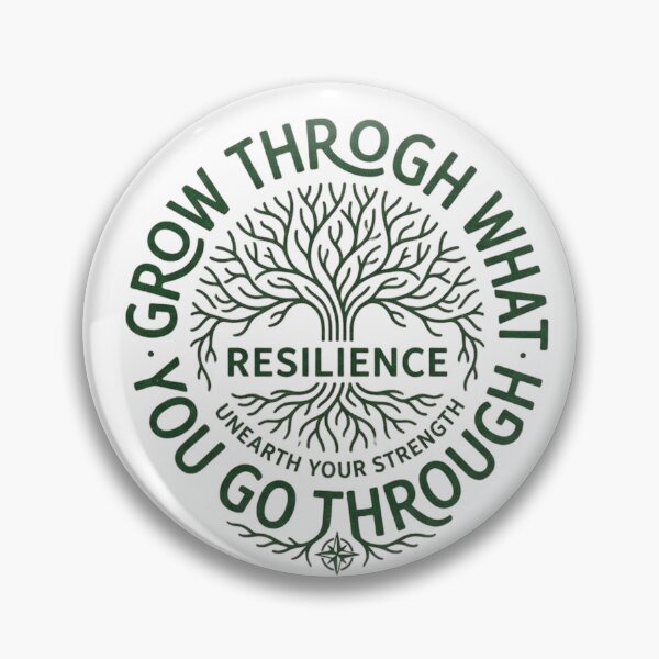 Item preview, Grow Through What You Go Through designed and sold by GiggleInkTees.
