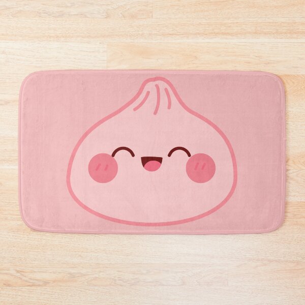 Item preview, Red squishy Dumpling – Cute Kawaii Food Character Design designed and sold by EmeraldeaArt.