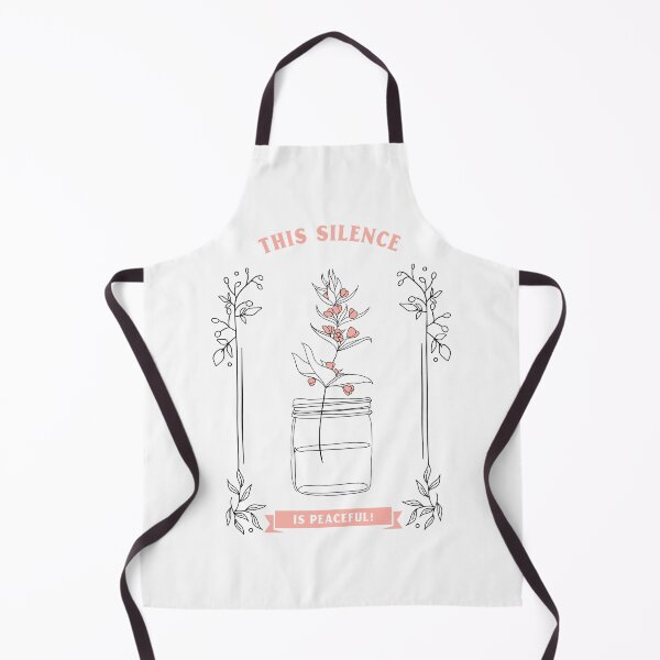 Item preview, Flower in a jar of water, This silence is peaceful designed and sold by Hevzy.