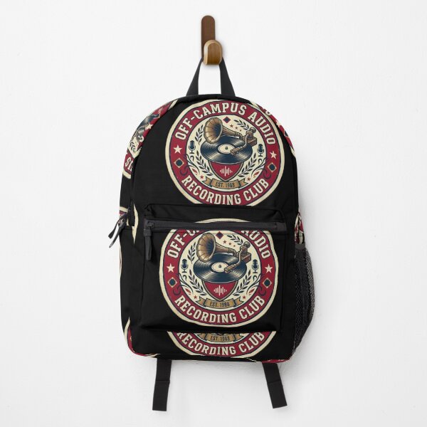 Item preview, UNOFFICIAL Off-Campus Audio - Vintage Recording Club Vinyl Record Emblem designed and sold by Fatomfatom.