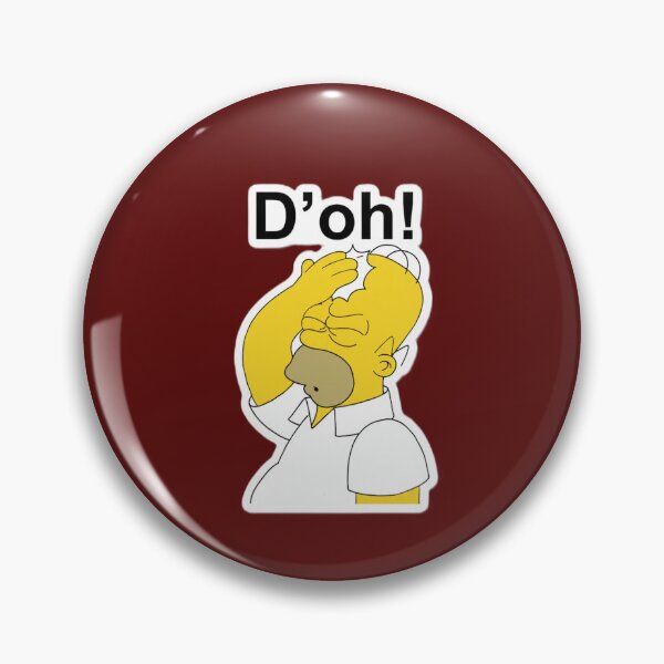 Item preview, Homer Simpson Classic D'oh! Pop Art designed and sold by Late Theory.