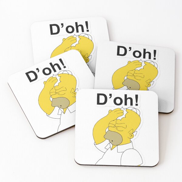Item preview, Homer Simpson Classic D'oh! Pop Art designed and sold by Late Theory.