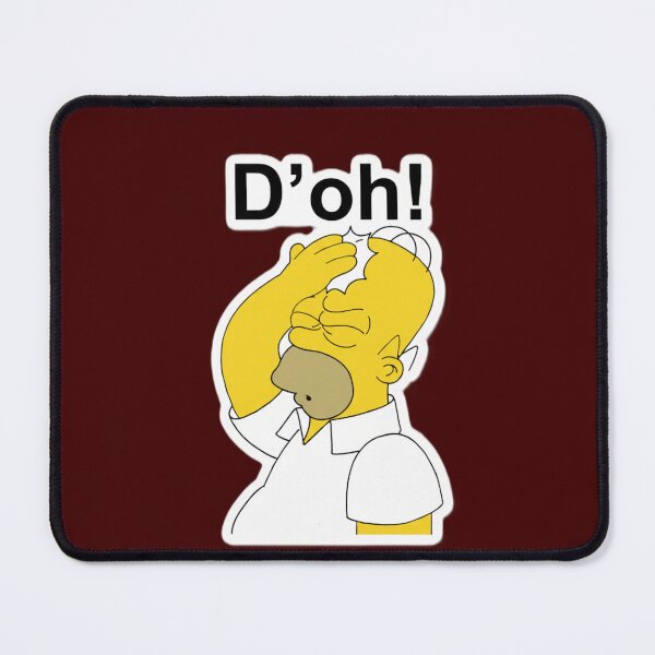 Item preview, Homer Simpson Classic D'oh! Pop Art designed and sold by Late Theory.