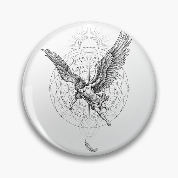 Item preview, Fallen Angel Sacred Geometry designed and sold by VortexPulse.