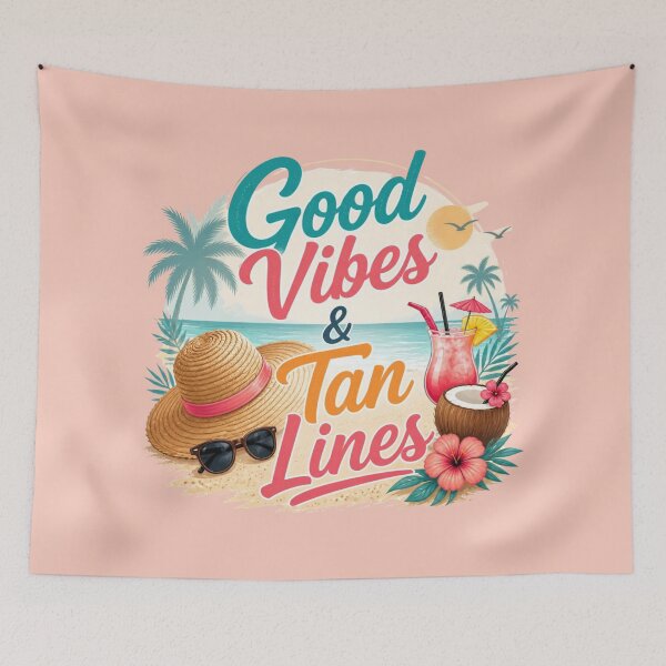 Item preview, Good Vibes & Tan Lines – Tropical Summer Mood designed and sold by ABLAT_CREATIONS.
