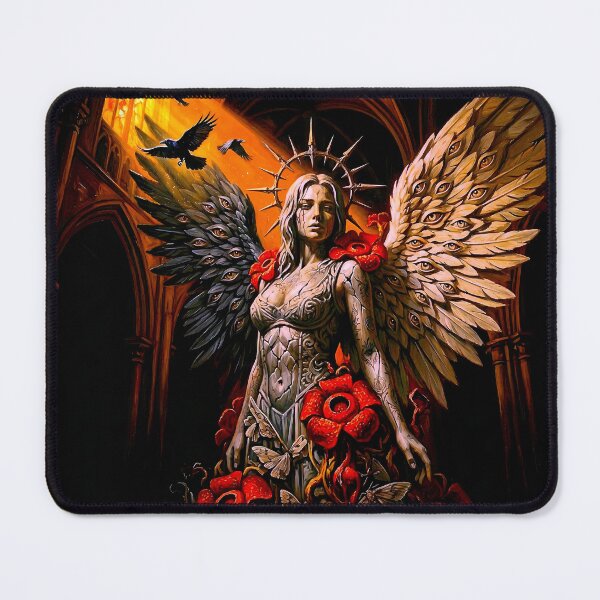 Item preview, Dark Gothic Art & Fine Art Prints (1:1 Square Posters) designed and sold by Cyber-ART-Studio.