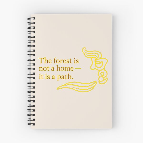 Item preview, The forest is not a home — it is a path. designed and sold by MaxDreamsArt.