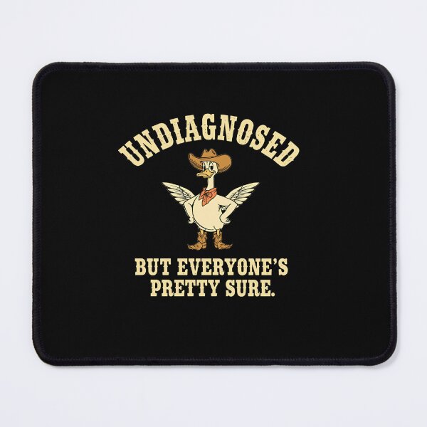 Item preview, Undiagnosed But Everyone's Pretty Sure Neurodivergent Humor ADHD Autism designed and sold by RetroMini2026.