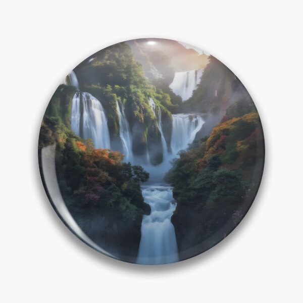 Item preview, Cascade of the Garden of Eden. designed and sold by MyHappyArtShop.