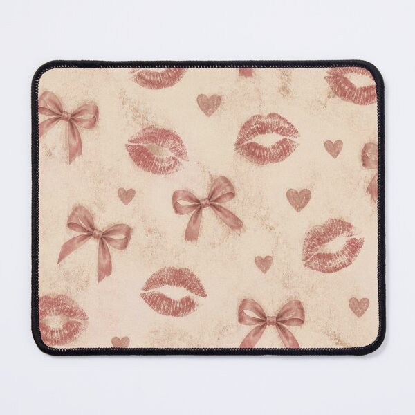 Item preview, Lips & Bows Pattern | Coquette Romantic Aesthetic designed and sold by DesignsByTaara.