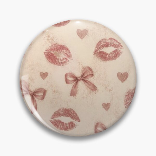 Item preview, Lips & Bows Pattern | Coquette Romantic Aesthetic designed and sold by DesignsByTaara.