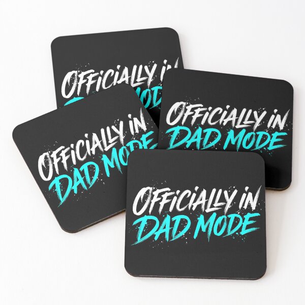 Item preview, Officially In Dad Mode Retro Edgy Brush Stroke Typography designed and sold by TeNovaStudio.