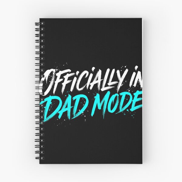 Item preview, Officially In Dad Mode Retro Edgy Brush Stroke Typography designed and sold by TeNovaStudio.