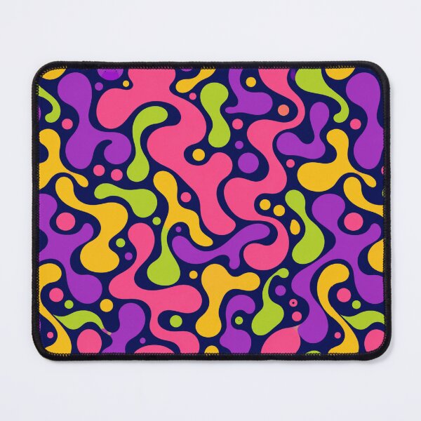 Item preview, Psychedelic Lava Lamp Swirl Retro Seamless Pattern designed and sold by Inkworksbyshery.