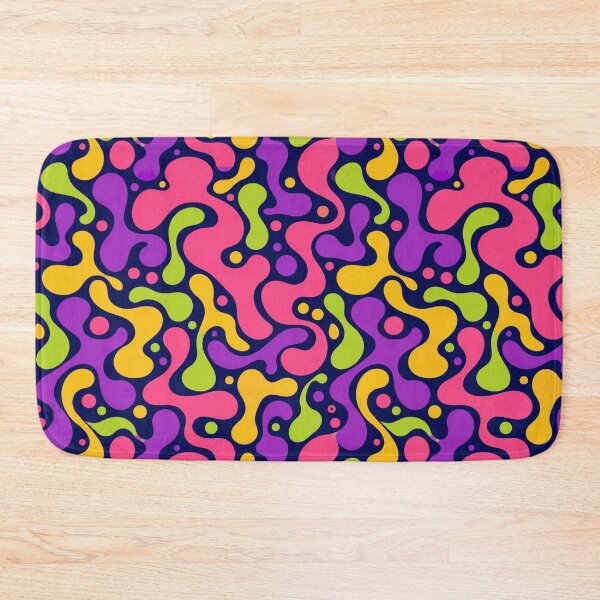 Item preview, Psychedelic Lava Lamp Swirl Retro Seamless Pattern designed and sold by Inkworksbyshery.