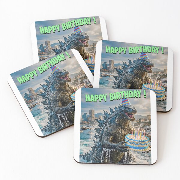 Item preview, Kaiju Birthday designed and sold by Fizzbin999.