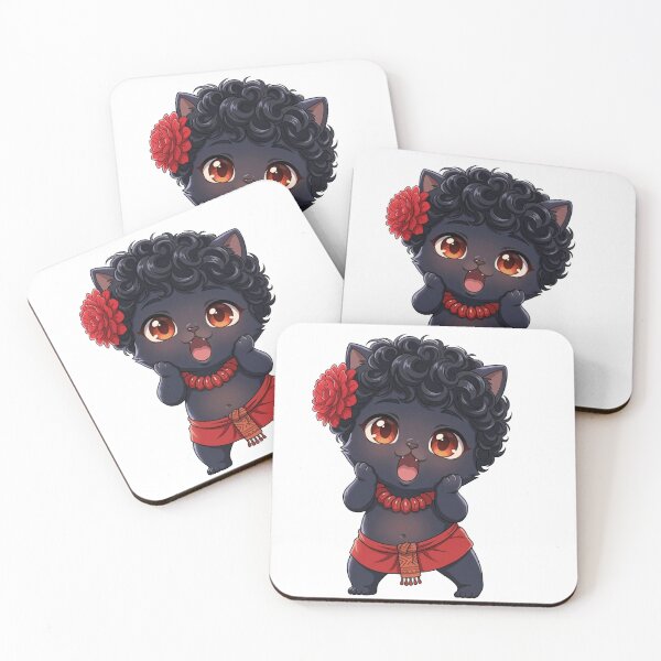 Item preview, Cute Orange Cat Black Fur Cartoon Salmon designed and sold by ChaEmm_Studio.