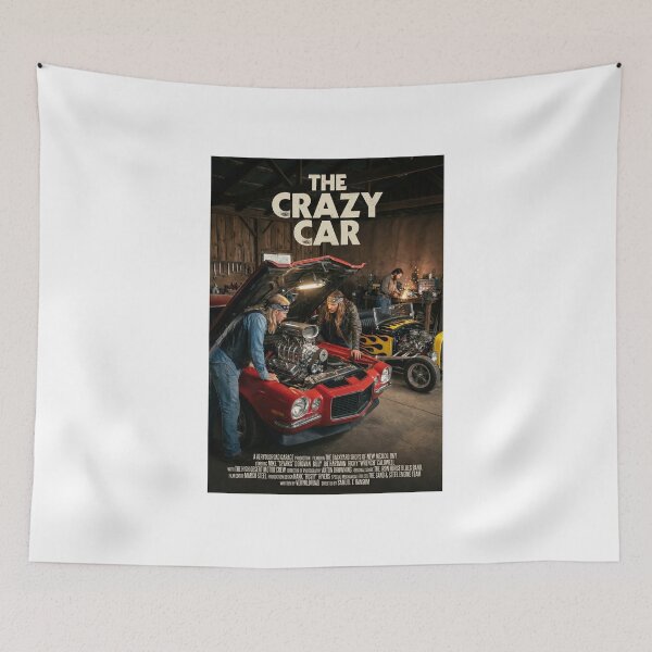 Item preview, ROAD MOVIE POSTER THE CRAZY CAR 1971  designed and sold by VERYOLDROAD BY AXTON BROWNING .