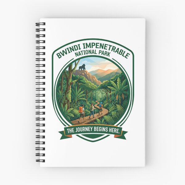 Item preview, Bwindi Impenetrable National Park The Journey Begins Here Uganda Gorilla Trekking Travel Hiking Adventure designed and sold by Simsimah26Parks.