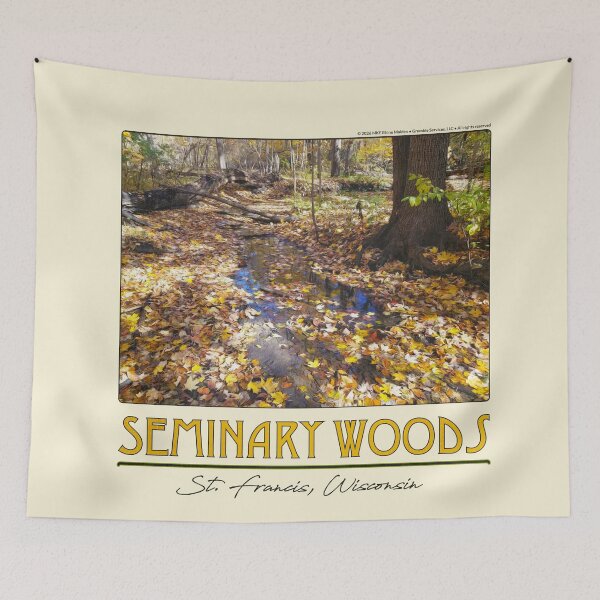 Item preview, Seminary Woods • St. Francis, Wisconsin designed and sold by MKE Rhine Maiden  •  Grumble Services, LLC..