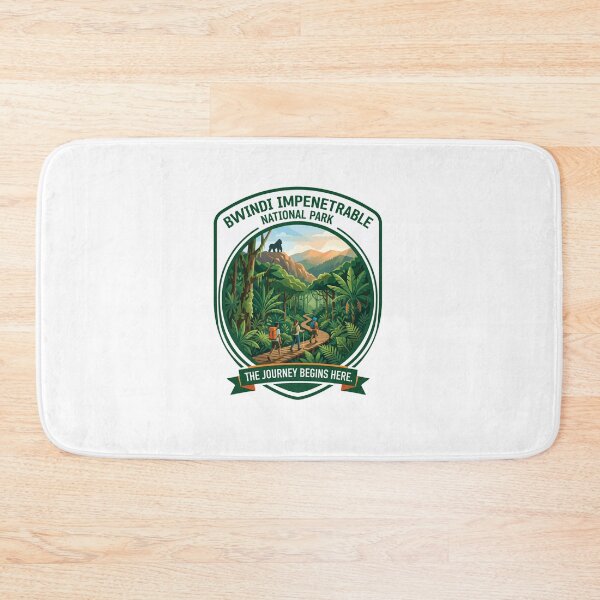 Item preview, Bwindi Impenetrable National Park The Journey Begins Here Uganda Gorilla Trekking Travel Hiking Adventure designed and sold by Simsimah26Parks.