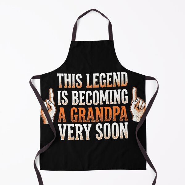 Item preview, This Legend Is Becoming A Grandpa Very Soon Retro Announcement designed and sold by TeNovaStudio ⭐⭐⭐⭐⭐.
