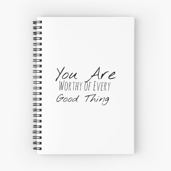 Item preview, You Are Worthy of Every Good Thing – Worthiness Affirmation designed and sold by Camila  Ardila.