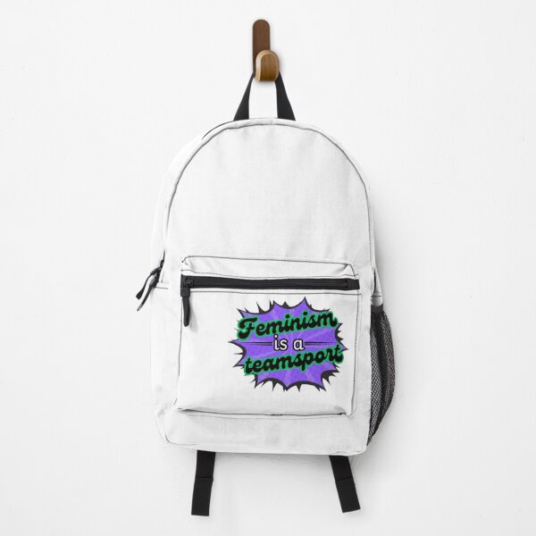 Item preview, Feminism is a teamsport! designed and sold by Cages or Wings.