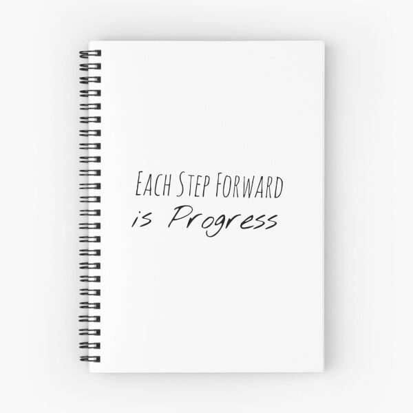 Item preview, Each Step Forward is Progress – Motivation Affirmation designed and sold by Camila  Ardila.