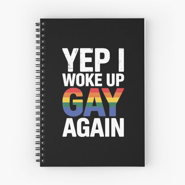 Item preview, yep i woke up gay again designed and sold by jkrphoto.
