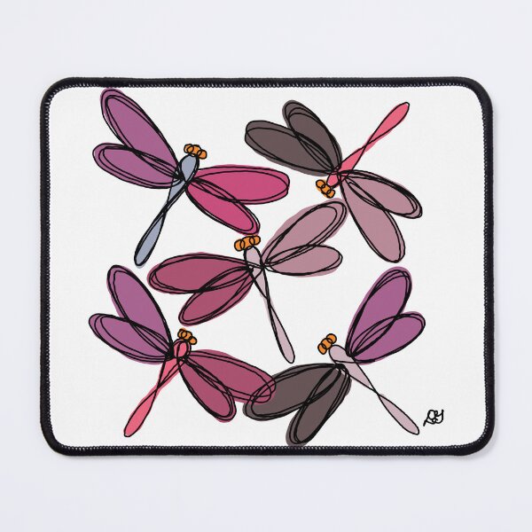Item preview, Dragonfly Nature Line Art Illustration designed and sold by Evil B Creative.