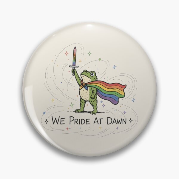 Item preview, Pride, We Ride At Dawn Frog, Flag Gift designed and sold by toongstudio.