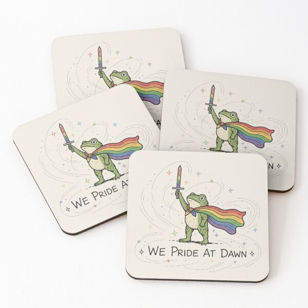 Item preview, Pride, We Ride At Dawn Frog, Flag Gift designed and sold by toongstudio.