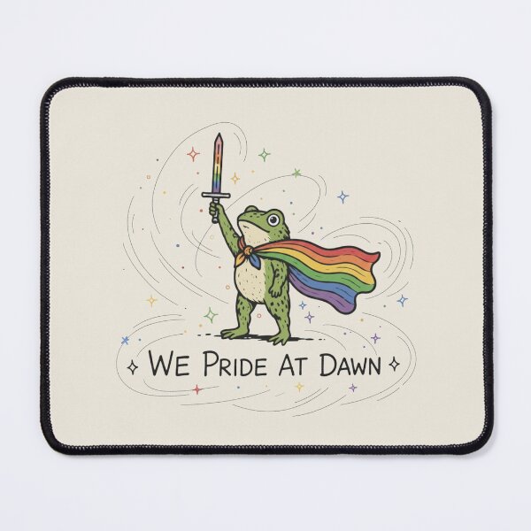 Item preview, Pride, We Ride At Dawn Frog, Flag Gift designed and sold by toongstudio.