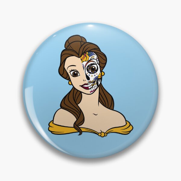 Item preview, Sugar Skull Belle - Beauty and the Beast designed and sold by the-mischievous.