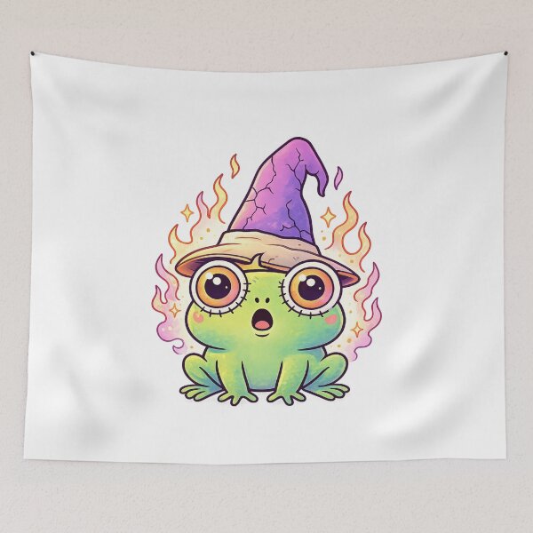 Item preview, Witch Frog Magic Shirt designed and sold by SoftSproutstu.