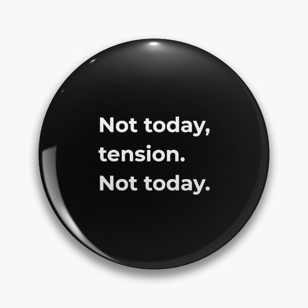 Item preview, Not Today Tension Not Today — Funny Sewing Machine Quote Gift for Sewists and Quilters designed and sold by EverStitchStudio ★★★★★.