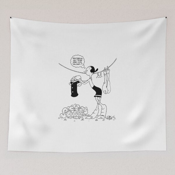 Item preview, Olive Oyl’s Laundry Mystery designed and sold by Macias123.