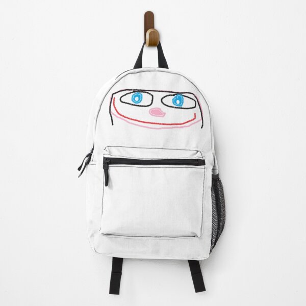 Item preview, a simple, stylized digital drawing of a wide, cartoonish face designed and sold by buynowandtoday.