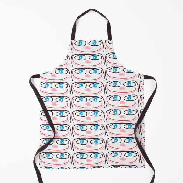 Item preview, a simple, stylized digital drawing of a wide, cartoonish face designed and sold by buynowandtoday.