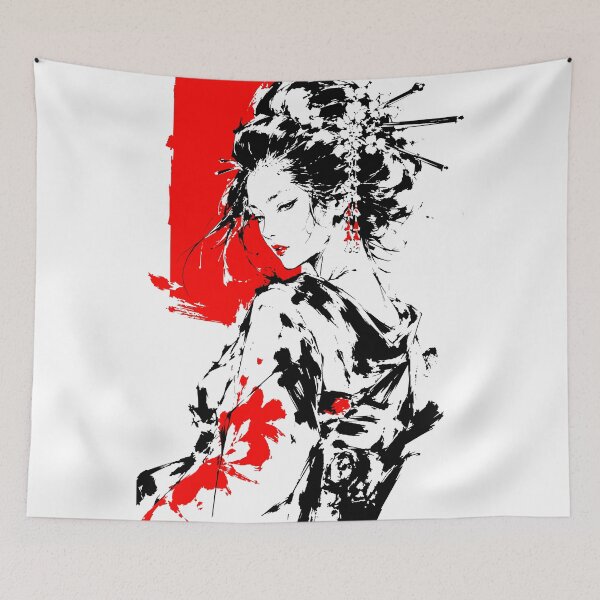 Item preview, Geisha brush designed and sold by OniricaDesign.