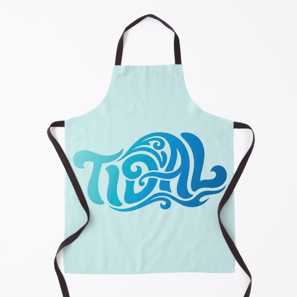 Item preview, Tidal – Groovy Coastal Word Design designed and sold by Sea Gem.