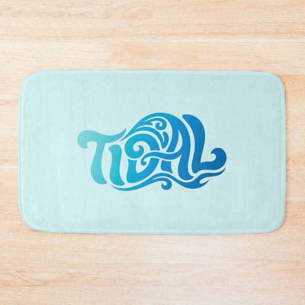 Item preview, Tidal – Groovy Coastal Word Design designed and sold by Sea Gem.