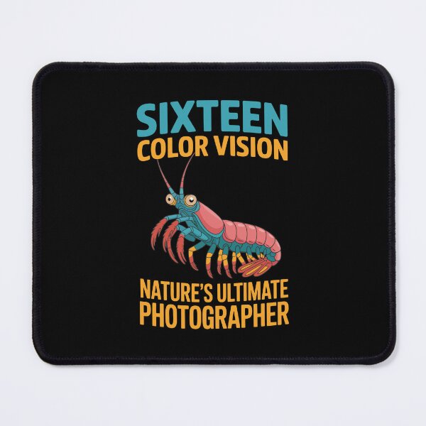 Item preview, Mantis Shrimp Vision Bold Science Humor Vibrant Marine Creature designed and sold by NaturEdeN.