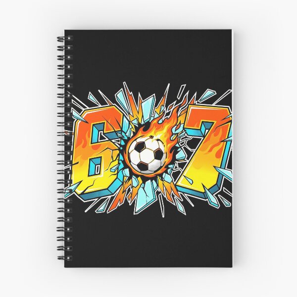 Item preview, Number 67 Soccer Ball On Fire Shattering Glass Sports Jersey designed and sold by TeNovaStudio.