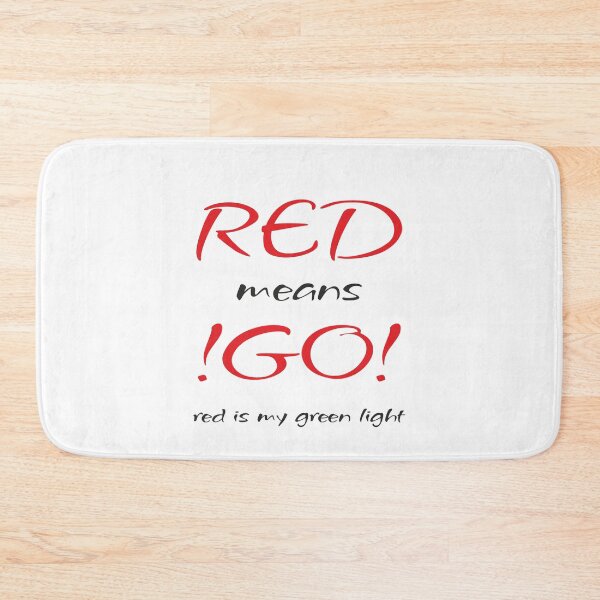 Item preview, RED means !GO! (Red+Black) designed and sold by Pencil & Pixel.